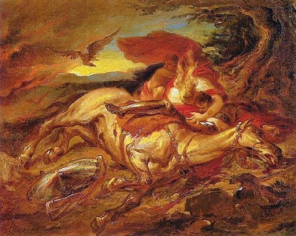 Pedro Americo Cavalo morto china oil painting image